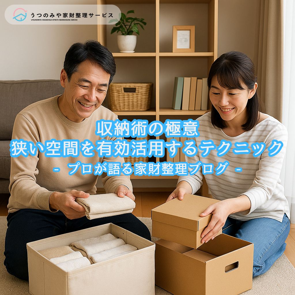 収納術　断捨離　片付け　遺品整理　生前整理　整理収納　整理整頓　
